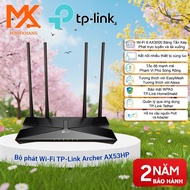 TP-Link Archer AX53HP Wi-Fi 6 AX3000 Router 3000Mbps Speed, Gigabit Port