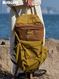 Madgood madgood Construction Site Mountain Design Outdoor Color Matching Mountaineering Large Capaci