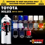 TOYOTA HILUX GEN 8 2015-2021  🚗 DIY Touch Up Paint Aikka Spray 370ml 0.5L 1L Cat Spray, Kereta Toyot