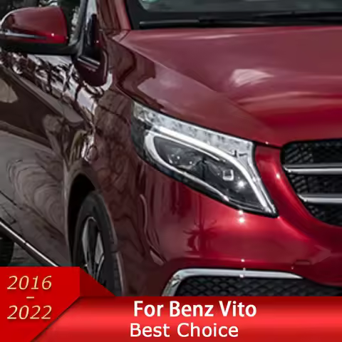 Car Headlights for Benz Vito LED Headlight 2016-2022 Headlights Vito W447 DRL Turn Signal High Beam 