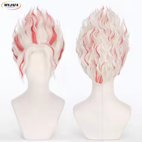 Okarun Occult Kun Cospaly Wig Anime Dandadan Glasses Okarun Ken Takakura Momo Ayase White Red Short 
