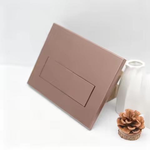 Dual Flush Plate Compatible with Geberit Sigma 01 20 30 UP300 & UP320 Series bronze Panel with Conce