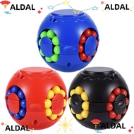 ALDAL Rotating Ball, Plastics  Magic Bean Cube Spinner, Finger Gyro Rotating Ball Finger Spinner Gyr