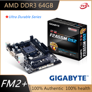 GA-F2A55M-DS2 (Rev3.0) เมนบอร์ด AMD สำหรับ GIGABYTE Super ทนทาน DDR3เต้ารับ FM2/FM2 + A10/A8/A6/A4 Micro-ATX เกมเมนบอร์ดคอมพิวเตอร์พีซี