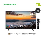 Aconatic ทีวี 55 นิ้ว 4K HDR10 Google TV รุ่น 55US1000AN ระบบปฏิบัติการ Google/Netflix & Youtube Wif