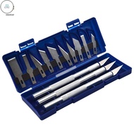 KMV 13PCS Precision Cutter Set Exacto Hand Carving Tool Arts & Craft Hobby Kit