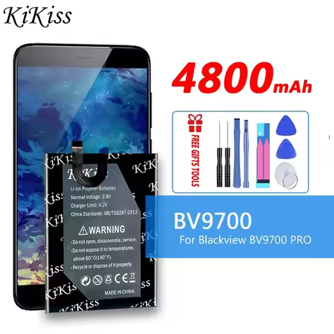 4800mAh High Capacity Battery for Blackview Bv9700 PRO Bv9700PRO Series 605872, Bv9700