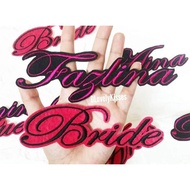 Custom Name Patches Iron On