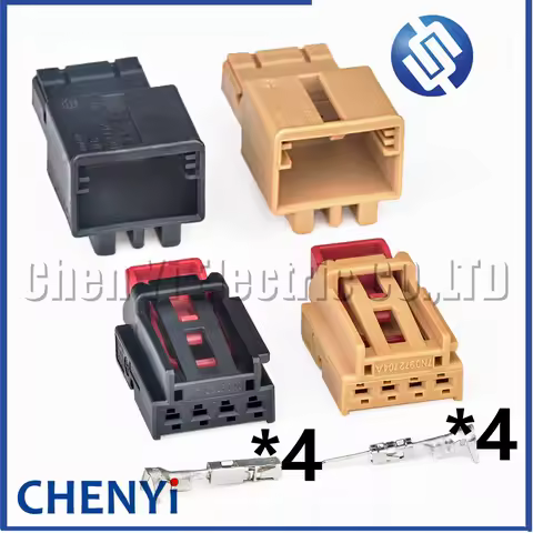 4 Pin Car Taillight Chair Connector For Tail lamp harness Plug 3AA972714 7N0972704 3AA 972714 7N0 97