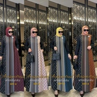 [Terlaris] Arasya Dress Amore By Ruby Ori Dress Muslim Dress Kondangan