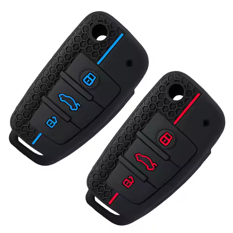 Hot 2026 Silicone Key Case Cover Shell for Audi A4 B7 A6 C6 4f 8v A3 8p A1 A3 Accessories Auto Remot