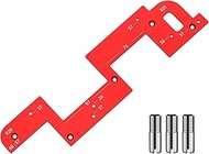 JOJOCY Arc Grooving Tool, Portable Woodworking Handle-Free Slotting Mold Invisible Embedded Handle T