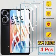 4Pcs 9H 2.5D Tempered Glass Screen Protector Film Compatible With OPPO Reno 13 13F 12F 13FS 12FS 11A