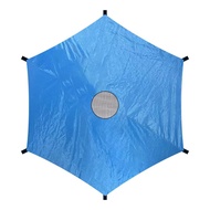 Trampoline Shade Cover Trampoline Top Cover Waterproof Oxford Trampoline Canopy Foldable Sun Protection Trampolines Canopy Anti-UV for Outdoor Backyard Playground practical