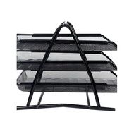 V-TEC/ESCO 3-Tier Letter Tray Document Rack / Paper Tray Elastic Letter Tray 3-Tier