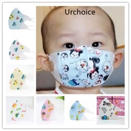 [READY STOCK] 1-3 year old 3D 4 Layers Baby Face Mask Kid Face Mask 10pcs Disposable Children's Cute Cartoon Face Mask
