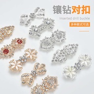 butang tudung butang baju butang baju melayu Buckle Costume Retro Button Cheongsam Metal Plate Butto