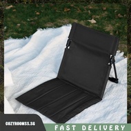 [cozyroomss.sg] Foldable Camping Chair with Carry Bag Portable Backrest Chair for Outdoor Picnic