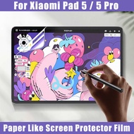 Paper Like Screen Protector Film Matte PET Painting Write For Xiaomi pad6/6 Pro 11 max 14 6spro 12.4