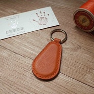 造型悠遊卡 晶片吊飾－鑰匙圈B款－橙咖