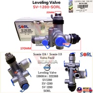 SV-1280-SORL Scania 124 / Scania 113 / Volvo FM12 Injap Meratakan Leveling Valve 1380814   322368  S