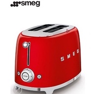 Smeg 50’s Retro Style Aesthetic Toaster TSF01 (Red)