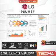 LG 98UH5F-H | 98" UHD | 500 nits | 120 Hz | Digital Signage