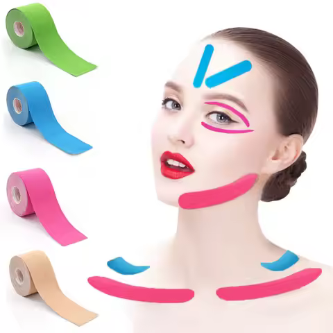 V Line Lifting Tape:High Elasticity,Breathable, Suitable for Eye, Nasolabial Folds-Facial Correction