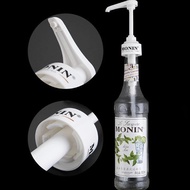 MONIN syrup pump 5ML bottle 700ML/1 LITER -- 10 ML 1 LITER BOTTLE