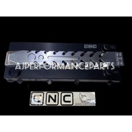 TOYOTA 1JZ-GTE NON VVTI CNC INNOVATIONS SINGLE PIECE BILLET ENGINE VALVE COVER SET ANODIZED BLACK