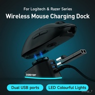 ZHY/🧼CM Gaming Mouse Wireless Charger For Logitech G403 G502 X Plus G703 G903 HERO Lightspeed Dock Station G PRO X Super