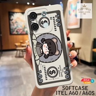 HP ITEL A60S Case - Rajacase - ITEL A60 Casing A60S/ - Cartoon case Motif - Cellphone protector - IT