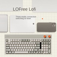 Lofree Lofree Lofree Small Square Mechanical Keyboard Hot Plug Three Mode Office Wireless Bluetooth 