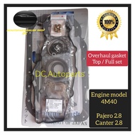 MITSUBISHI PAJERO CANTER FB511 2.8 ( 4M40 4M40T ENGINE ) ENGINE HEAD TOP / FULL OVERHAUL GASKET SET