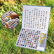 [mcfsnzwtxz1bw] Geology GEM Kit for Kids with Collector Boxwith Display Case for Classroom