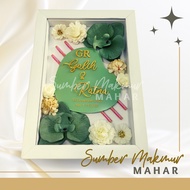 Simple Modern Rustic Wedding Dowry Frame Size 24x34