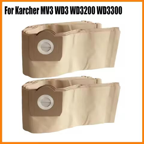 Dust Bags Dust For Karcher MV3 WD3 WD3200 WD3300 A2204 A2656 Vacuum Cleaner Spare Parts Paper Dust B