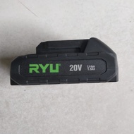 baterai mesin bor cas 20 volt Ryu