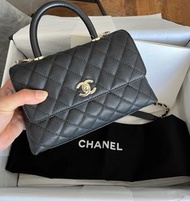 Chanel Small Size Coco Handle 黑金