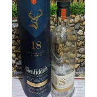 Used Bottles Of Imported miras Drinks Glenfiddich 18/home Decoration/Collection/Room Decoration/Living Room Decoration