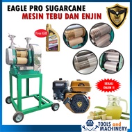 Eagle Pro Sugarcane Machine Mesin Tebu 7.0hp Petrol Engine Mesin air tebu