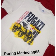 Fugazi T-shirt - Turnover 1990 Baju Tshirt Microfiber