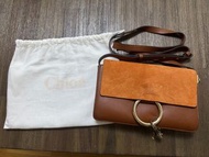 Chloe Small Faye Shoulder Bag (Brown)