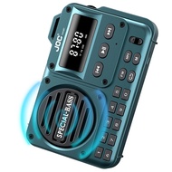 Portable Digital FM Radio with LED Display Digital Radio Recorder BT 5.4 Radio Speaker for Home Trav