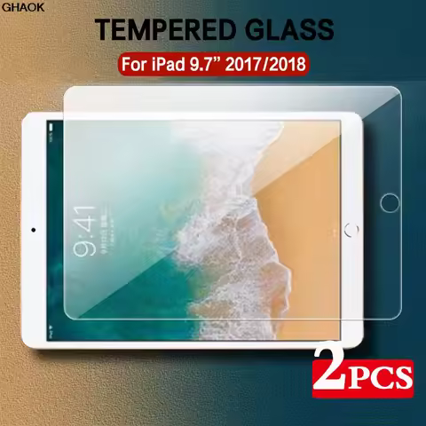 2PCS Screen Protector For iPad 9.7'' 2017 2018 5th 6th A1822 A1823 A1893 A1954 Protective Film Anti