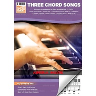 Beginner Piano Book / (PFC-20) SUPER EASY PIANO – THREE CHORD SONGS Beginner Keyboard Book/