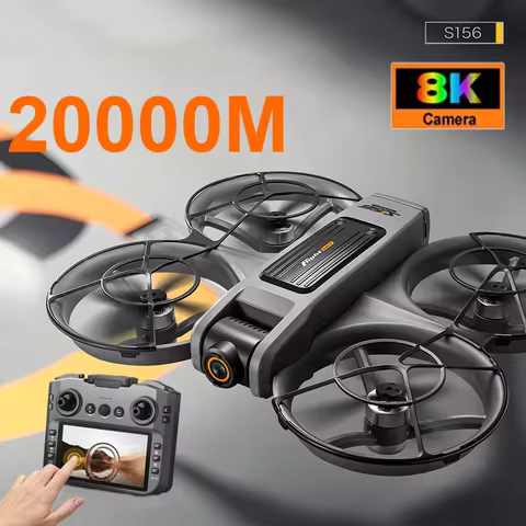 S156 Drone Professional 8K Camera with 5G WiFi FPV UAV Screen Remote Control and Obstacle Avoidance 