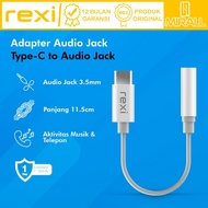 Rexi OJ01-CX 3.5mm to Type C Audio Jack Adapter Splitter Type-C 11.5cm Type C to 3.5mm Jack