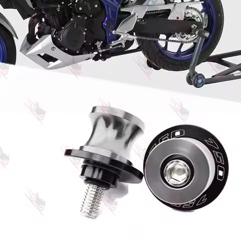 Z750 Motorcycle CNC Accessories Aluminium 10MM Bolts Swingarm Spools Slider Stand Screws For Kawasak