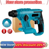 3600rpm makita Electric Hammer 1000w Rechargeable Rotary Impact Hammer Cordless Handheld Multifunctional Electric Impact Drill For Makita 18V Battery(0 battery)